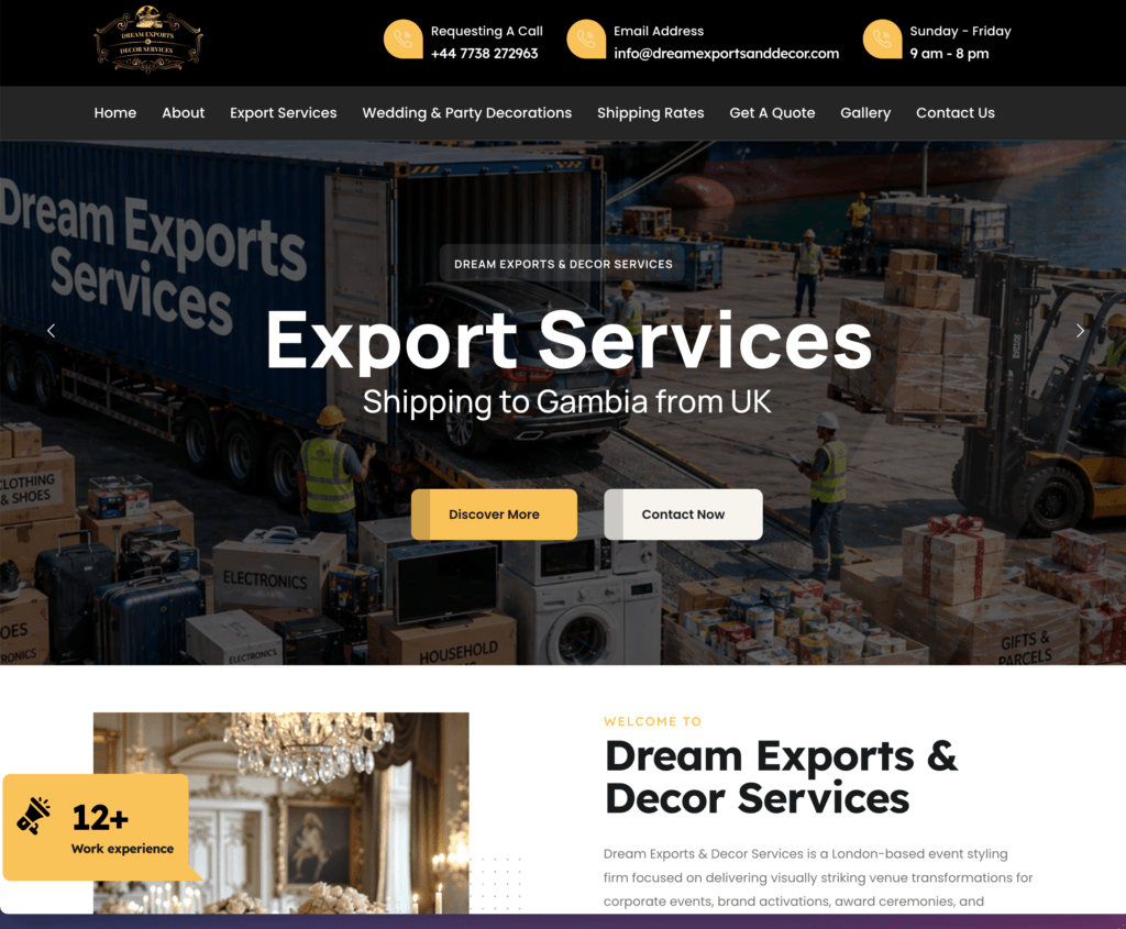 Dream Exports & Decor Services
